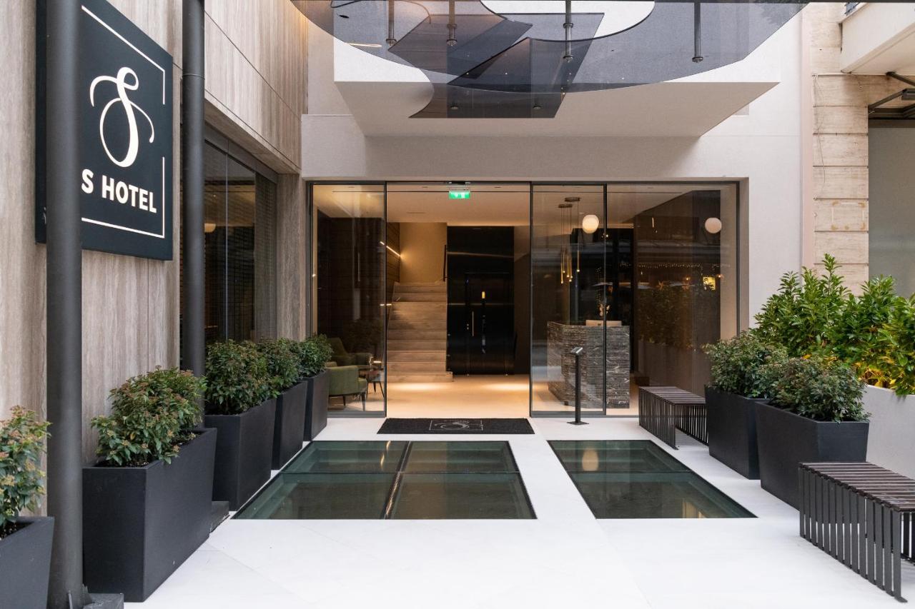 S Hotel Boutique Thessaloníki Eksteriør billede Entrance of the hotel