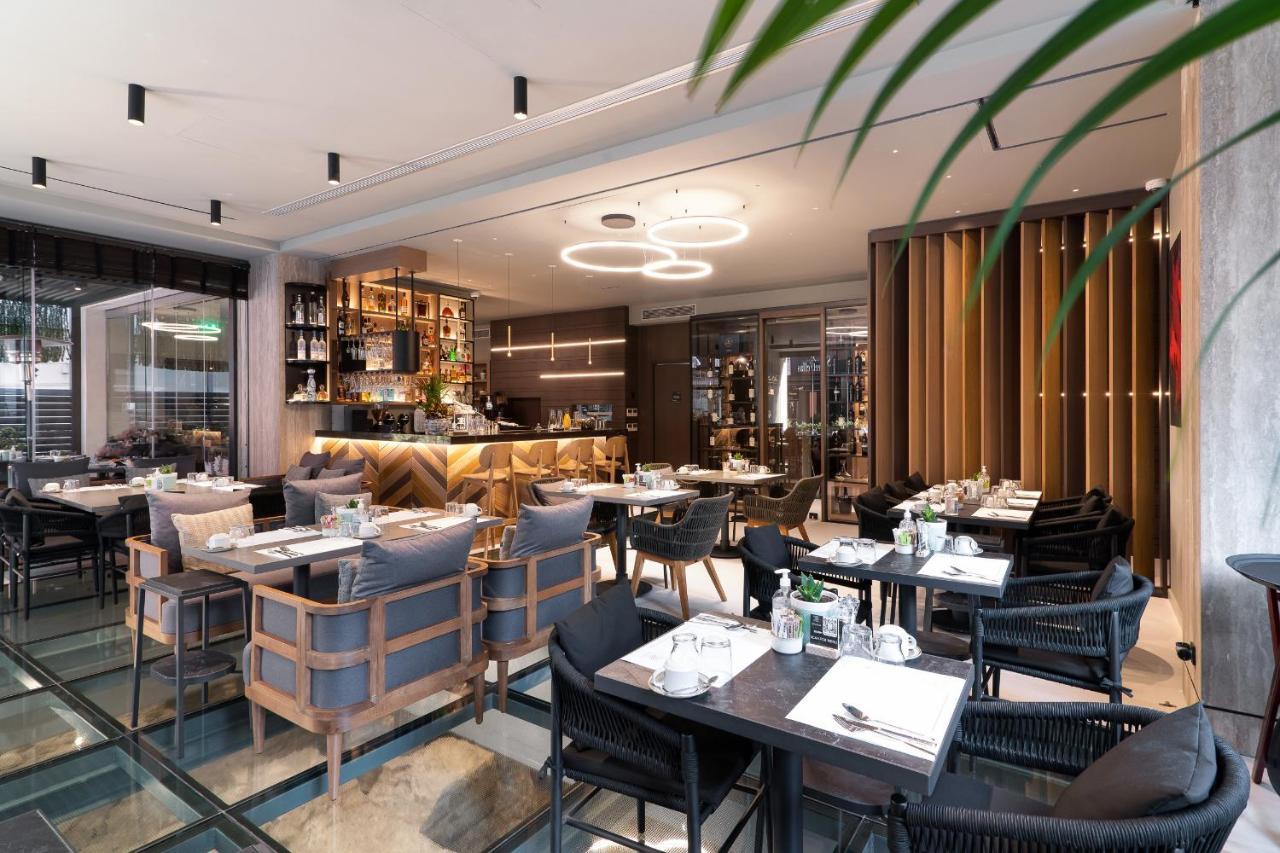S Hotel Boutique Thessaloníki Eksteriør billede Restaurant
