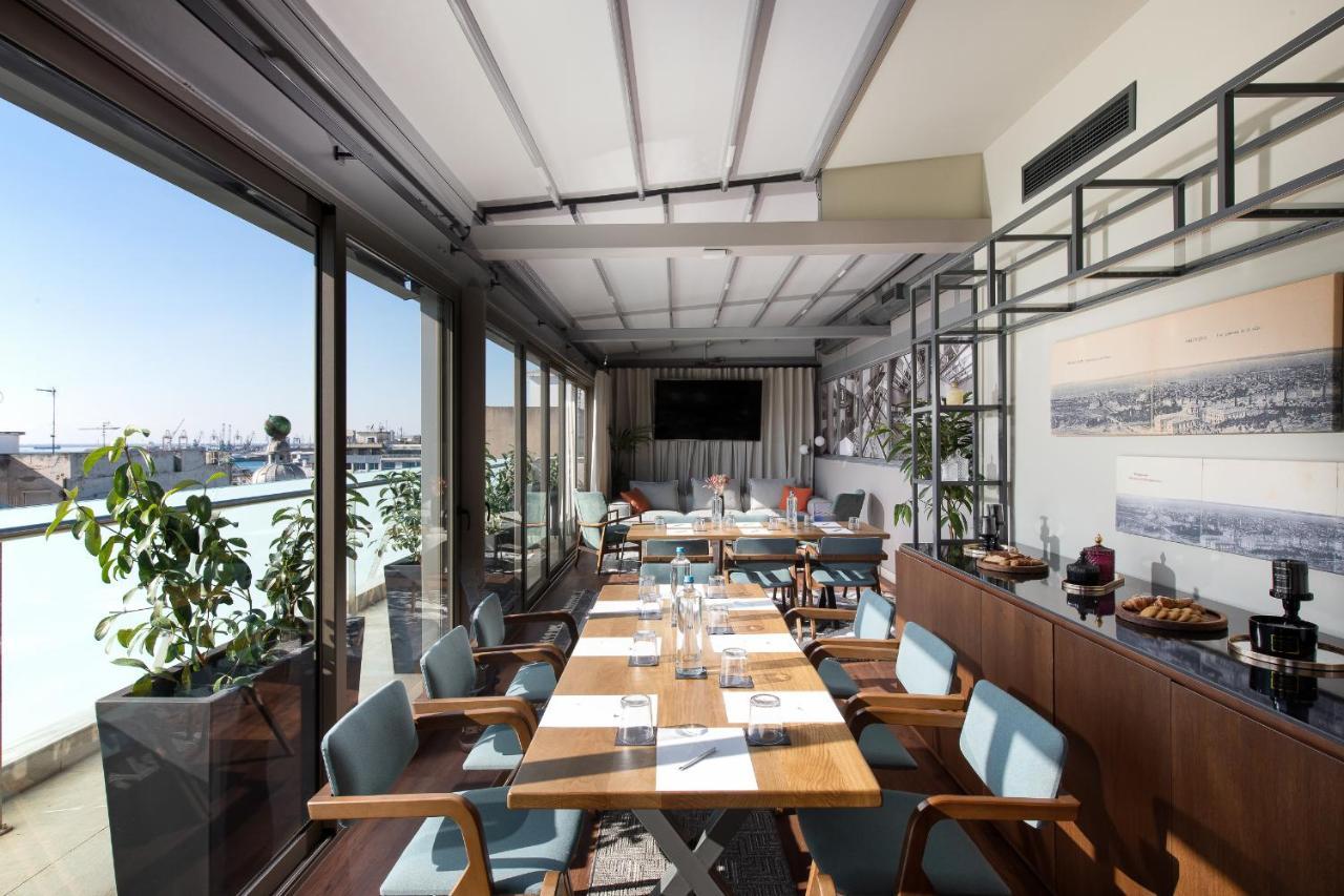 S Hotel Boutique Thessaloníki Eksteriør billede The restaurant