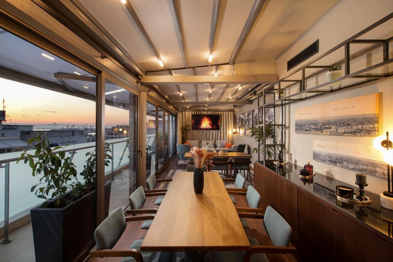 S Hotel Boutique Thessaloníki Eksteriør billede The Sky Bar