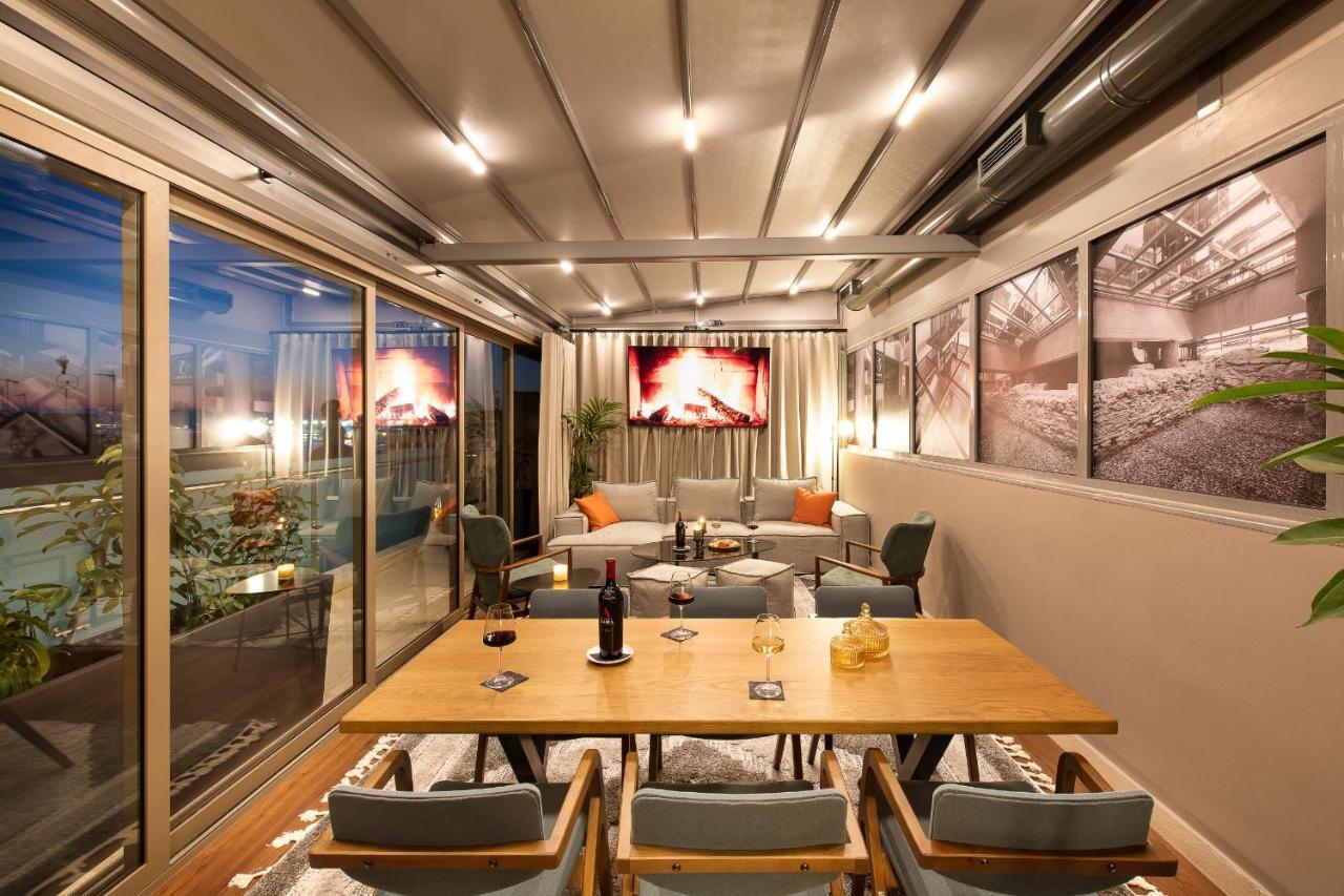 S Hotel Boutique Thessaloníki Eksteriør billede The Sky Bar
